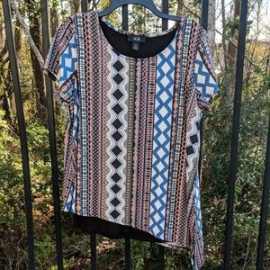 Tribal print shirt-Sale!